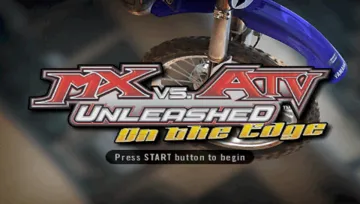 MX vs ATV On the Edge (EU) screen shot title